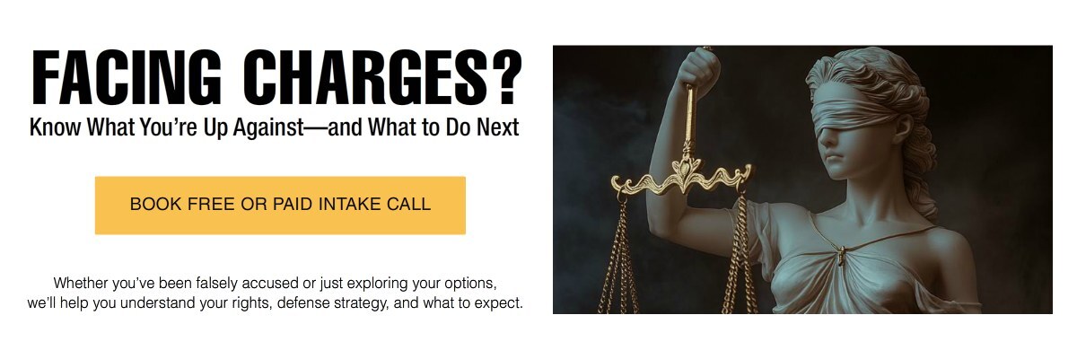 offer to book a consultation with Oregon's #1 criminal defense team